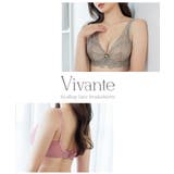 vivante スカラップレースブラ&ショーツ 補正ブラに見えない脇肉撃退ブラ | tu-hacci | 詳細画像10