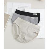 《2wayリブストラップレスブラお揃いショーツ》コンフォートリブショーツ ショー… | tu-hacci  | 詳細画像10 