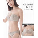 2wayストラップレスブラ&ショーツ ノンワイヤー 上下セット | tu-hacci  | 詳細画像22 