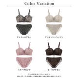 2wayストラップレスブラ&ショーツ ノンワイヤー 上下セット | tu-hacci  | 詳細画像28 