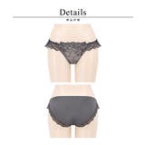 《ぷにぷにブラ》リボンレースフルバックショーツ | tu-hacci  | 詳細画像8 