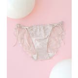 《ぷにぷにブラ》リボンレース レースバックショーツ | tu-hacci  | 詳細画像6 