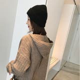 ニットワンピース ニットワンピ フード付 セーター パーカー レディース | TwoGates  | 詳細画像2 