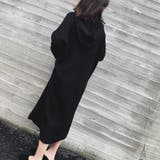 ニットワンピース ニットワンピ フード付 セーター パーカー レディース | TwoGates  | 詳細画像3 