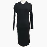 ニットワンピース ニットワンピ フード付 セーター パーカー レディース | TwoGates  | 詳細画像8 