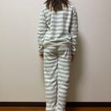 ルームウェア パジャマ 長袖 ボーダー 上下セット セットアップ レディース | TwoGates | 詳細画像6