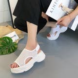 サンダル 厚底サンダル 靴 シューズ メッシュサンダル レディース | TwoGates  | 詳細画像3 