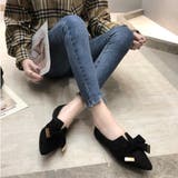 フラットシューズ 靴 シューズ ぺたんこ カジュアル レディース | TwoGates  | 詳細画像3 