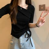 カットソー Tシャツ 半袖 トップス カジュアル シンプル レディース | TwoGates | 詳細画像4