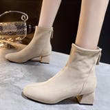 ブーツ ショートブーツ 靴 シューズ スエード ヒール レディース | TwoGates  | 詳細画像5 