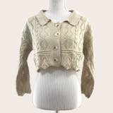 ニットカーディガン トップス 長袖 セーター 薄手 レディース | TwoGates  | 詳細画像7 