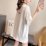 カットソー Tシャツ 半袖 トップス ビッグシルエット レディース | TwoGates | 詳細画像4