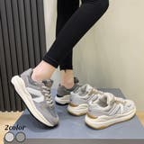 スニーカー 靴 シューズ カジュアル 厚底 ダッドスニーカー レディース | TwoGates | 詳細画像1
