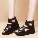 厚底サンダル サンダル 靴 シューズ ウェッジソール シンプル レディース | TwoGates | 詳細画像4