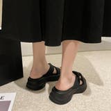 厚底サンダル サンダル 靴 シューズ シンプル レディース | TwoGates | 詳細画像4