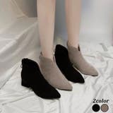 ブーツ ショートブーツ 靴 シューズ ヒール カジュアル レディース | TwoGates  | 詳細画像1 