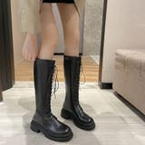 ブーツ ロングブーツ 靴 シューズ レースアップ カジュアル レディース | TwoGates  | 詳細画像2 