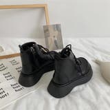 厚底ブーツ ショートブーツ 靴 シューズ カジュアル レディース | TwoGates  | 詳細画像3 