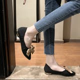 フラットシューズ 靴 シューズ カジュアル ぺたんこ レディース | TwoGates  | 詳細画像3 