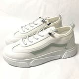 スニーカー 靴 シューズ カジュアル 厚底 ローカット シンプル レディース | TwoGates  | 詳細画像9 