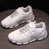 グレー | スニーカー 靴 シューズ カジュアル 厚底 ローカット シンプル レディース | TwoGates 