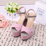 ピンク | サンダル 厚底サンダル 靴 シューズ ウェッジソール レディース | TwoGates 