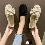 フラットシューズ 靴 シューズ ぺたんこ レース レディース | TwoGates  | 詳細画像1 