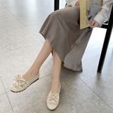 フラットシューズ 靴 シューズ ぺたんこ レース レディース | TwoGates  | 詳細画像4 