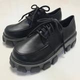 レースアップシューズ 靴 シューズ 厚底 オジ靴 レディース | TwoGates  | 詳細画像7 