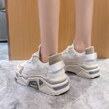 スニーカー 靴 シューズ カジュアル 厚底 ダッドスニーカー レディース | TwoGates | 詳細画像4