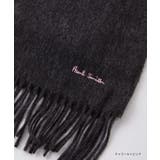 チャコール×ピンク | ポールスミス マフラー Paul | U-STREAM