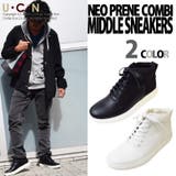 ネオプレン コンビ ミドル スニーカー | UCN | 詳細画像2 