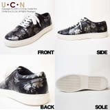 フラワーデザイン ローカット スニーカー | UCN | 詳細画像6 