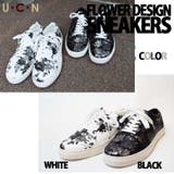 フラワーデザイン ローカット スニーカー | UCN | 詳細画像7 