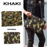 ダブルフェイス カモフラ クラッチバッグ | UCN | 詳細画像6 