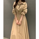 モカ | 襟付き長袖ワンピース | Ulysses