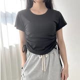 ブラック | ドローストリング半袖Tシャツ | Ulysses