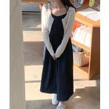 シャーリングティアードデニムキャミワンピース | Ulysses | 詳細画像2 