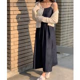 シャーリングティアードデニムキャミワンピース | Ulysses | 詳細画像3 