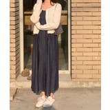 シャーリングティアードデニムキャミワンピース | Ulysses | 詳細画像4 