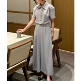 襟付き半袖トップススカートセットアップ | Ulysses | 詳細画像5 