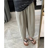 ライトグリーン | リラックスハイウエストワイドパンツ | Ulysses