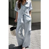 リラックス長袖トップスワイドパンツセットアップ | Ulysses | 詳細画像2