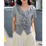 フリル半袖Tシャツ | Ulysses | 詳細画像2 