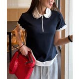 ネイビー | 配色Tシャツ | Ulysses