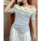 イレギュラーボートネックTシャツ | Ulysses | 詳細画像8