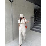 オフホワイト | キャミソールワイドパンツセットアップ | Ulysses