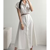 ベルト付きシャツワンピース | Ulysses | 詳細画像1 