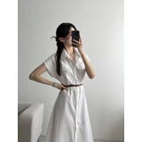 ベルト付きシャツワンピース | Ulysses | 詳細画像2 