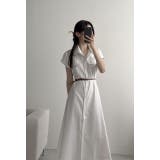 ベルト付きシャツワンピース | Ulysses | 詳細画像3 